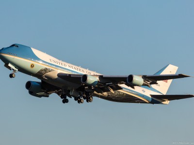 Air Force One Brussels Airport 2017