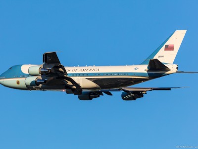 Air Force One Brussels Airport 2017