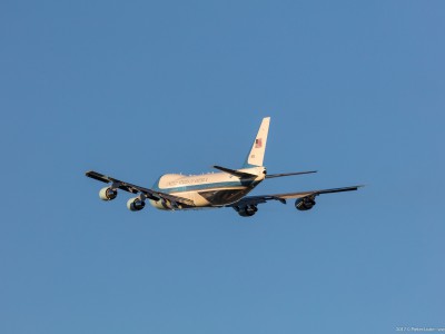 Air Force One Brussels Airport 2017