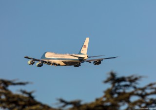 Air Force Two Brussels Airport 2017