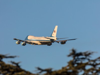 Air Force Two Brussels Airport 2017