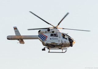 MD900 Police Helicopter G-11 Brussels Airport 2017
