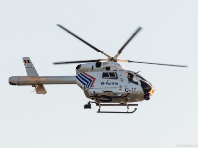 MD900 Police Helicopter G-11 Brussels Airport 2017