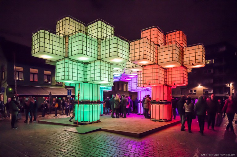 Pixel Forrest, Lichtfestival 2018, Gent