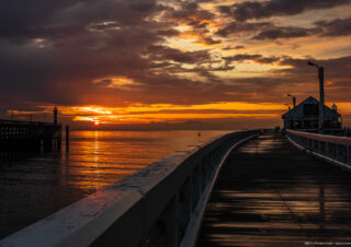 Sunset 20210725 2159, Oosterstaketsel, Blankenberge