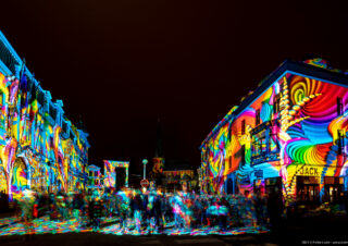 Diving in the Sea of Colors by Daniel Margraf, Lichtfestival 2021, Gent