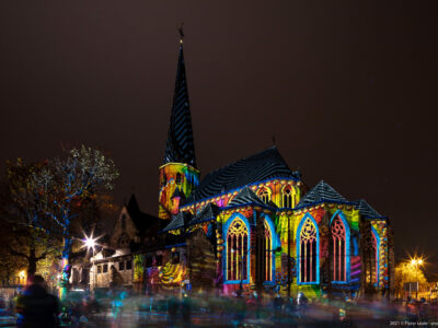 Diving in the Sea of Colors by Daniel Margraf, Lichtfestival 2021, Gent