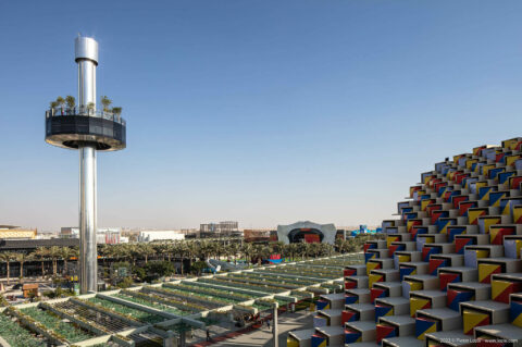 Garden in the Sky, Korean Pavilion, Expo2020 Dubai, UAE